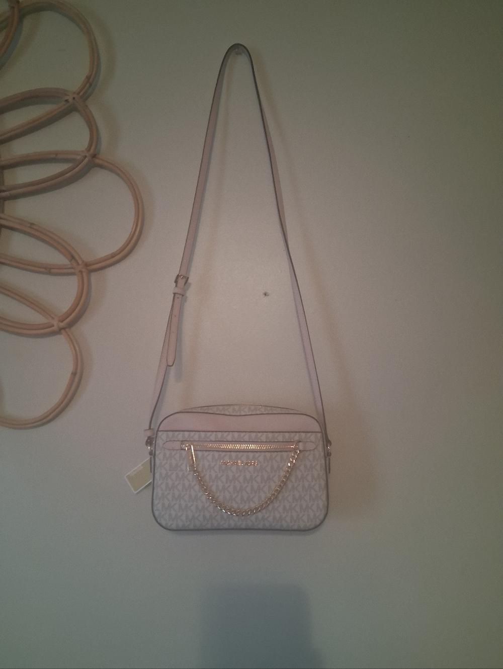 Michael Kors Jet Set Large Logo Crossbody Bag - Picture 10 of 14